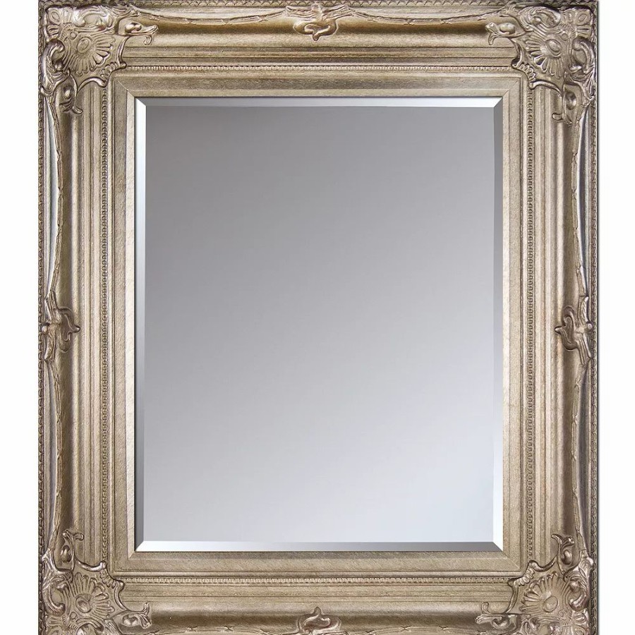 Mirrors * | La Pastiche Renaissance Champagne Finish Framed Wall Mirror