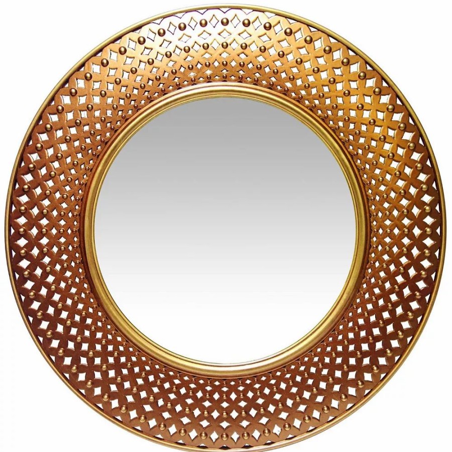 Mirrors * | Infinity Instruments Bolly Round Wall Mirror