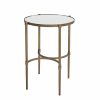 Furniture * | Martha Stewart Lia Oval Mirror End Table