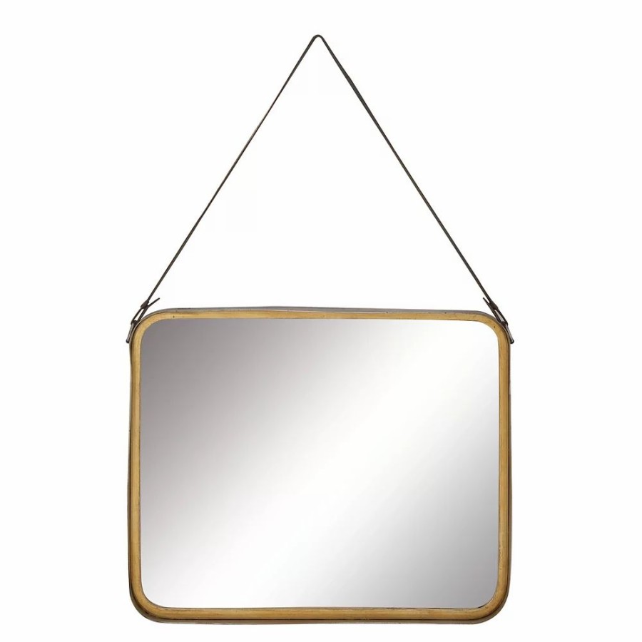 Mirrors * | Stella & Eve Industrial Rectangular Wall Mirror