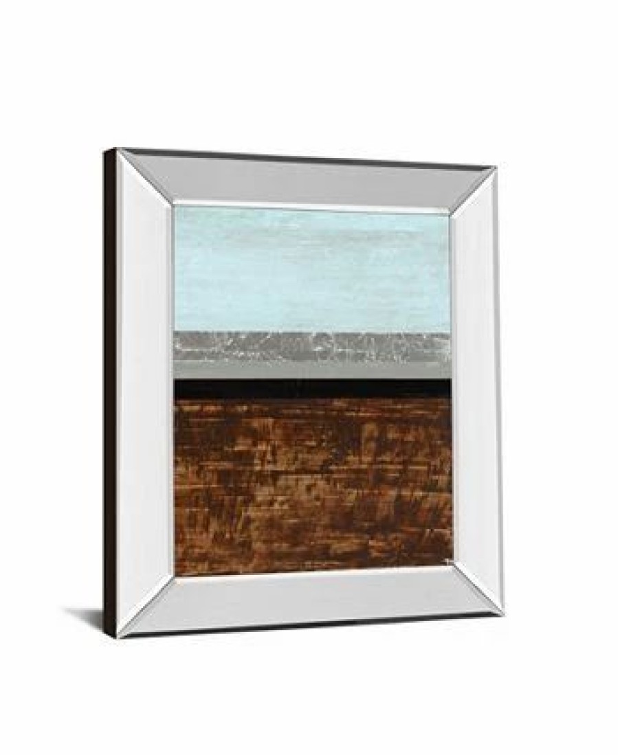 All Wall Decor * | Textured Light Ii By Natalie Avondet Mirror Framed Print Wall Art, 22 X 26 Brown