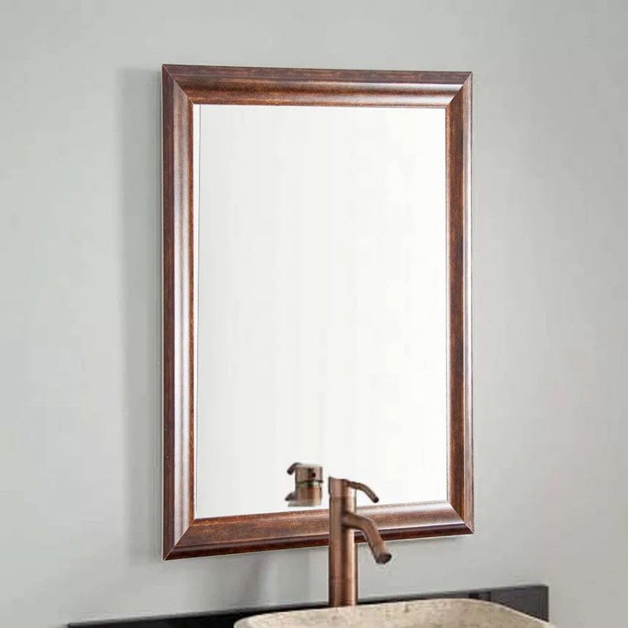 Mirrors * | Vintage Copper Hill Wall Mirror 31.5 X 40.5