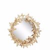 Mirrors * | Stella & Eve Butterfly Round Wall Mirror