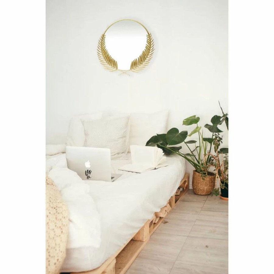 Mirrors * | Infinity Instruments Empress Round Wall Mirror