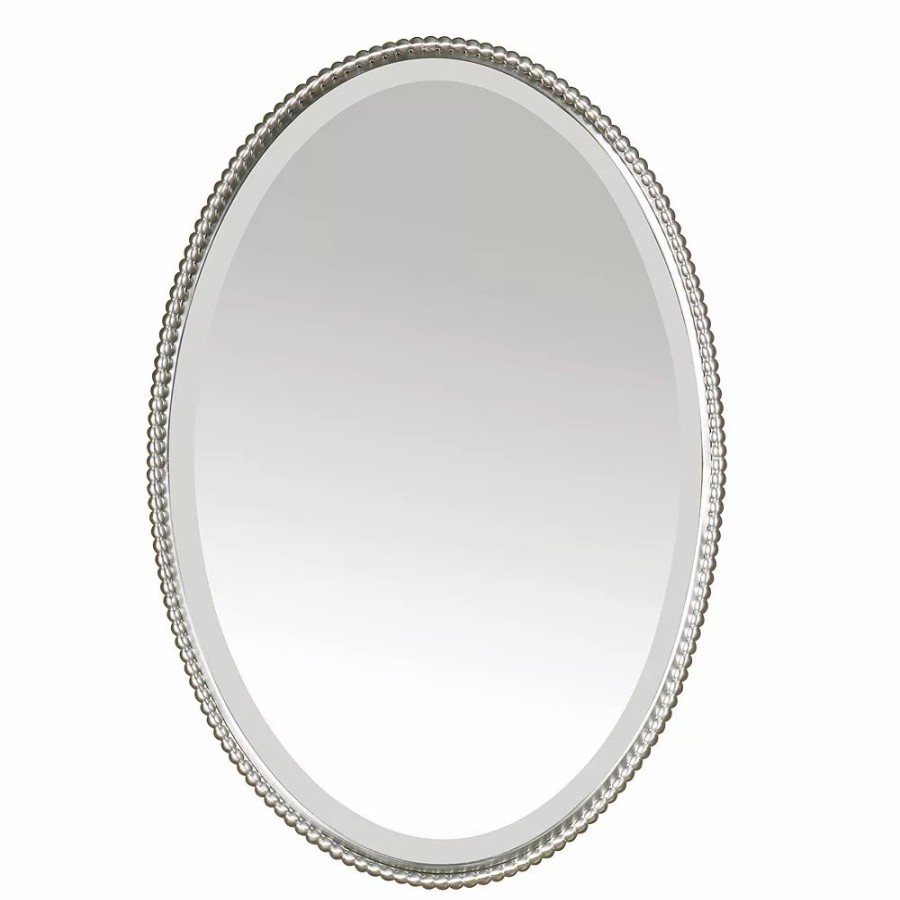 Mirrors * | Uttermost Sherise Oval Beveled Wall Mirror