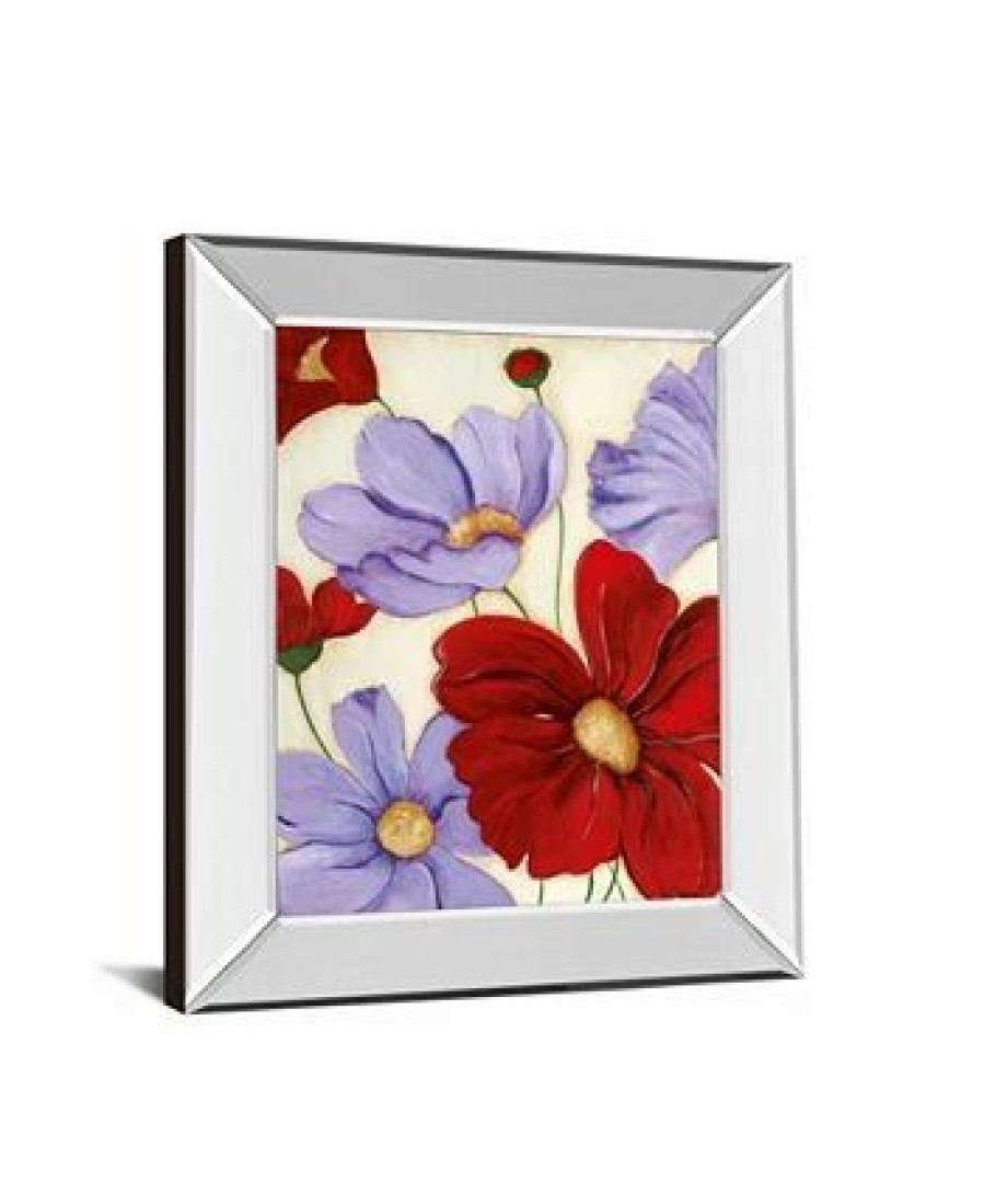 All Wall Decor * | Lavender And Ii By Tava Studios Mirror Framed Print Wall Art, 22 X 26 Red