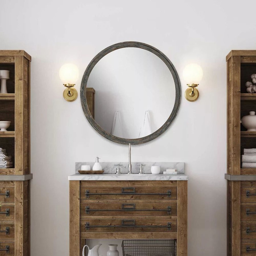 Mirrors * | Round Wall Mirror