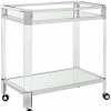 Kitchen & Dining Room * | Iago Mirror Bar Trolley Home