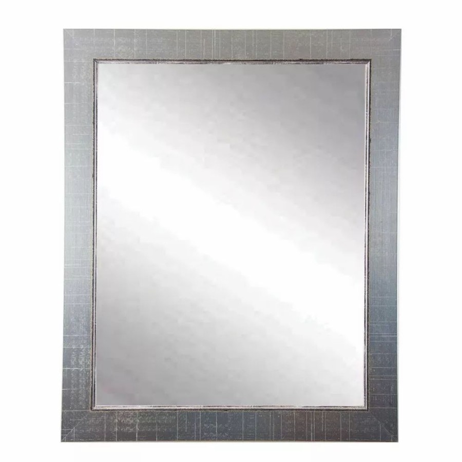 Mirrors * | Silver Lined Wall Mirror 26.5 X 31.5