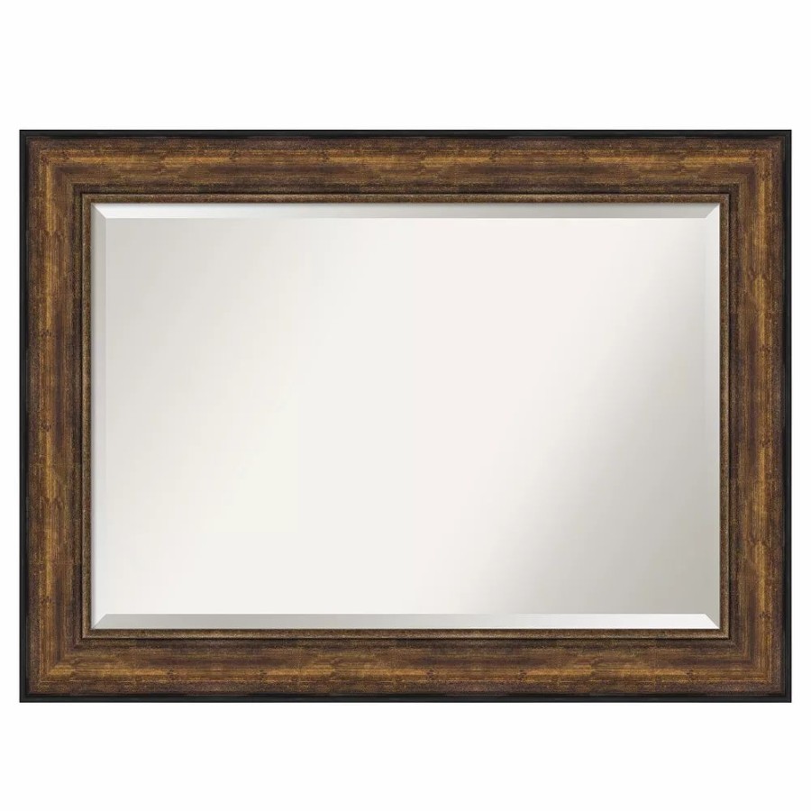 Mirrors * | Amanti Art Ballroom Bronze Bathroom Vanity Wall Mirror