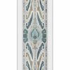 All Wall Decor * | Touch Of Flourish I By Patricia Pinto Mirror Framed Print Wall Art 18 X 42 Blue