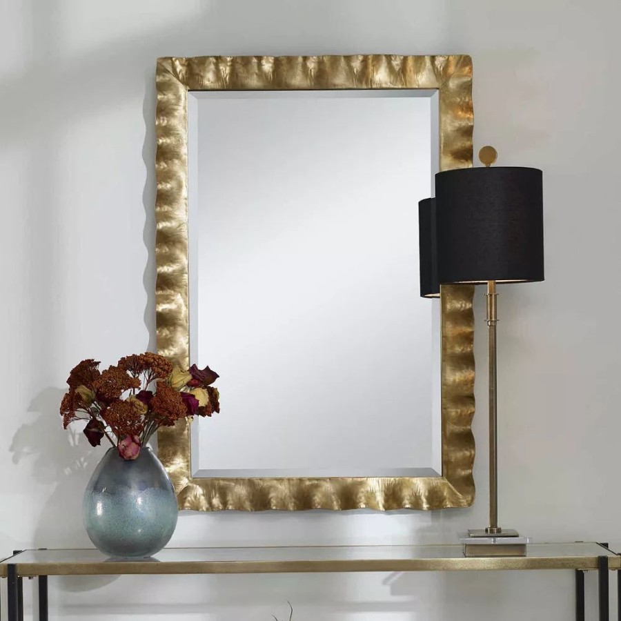 Mirrors * | Uttermost Rectangular Wall Mirror