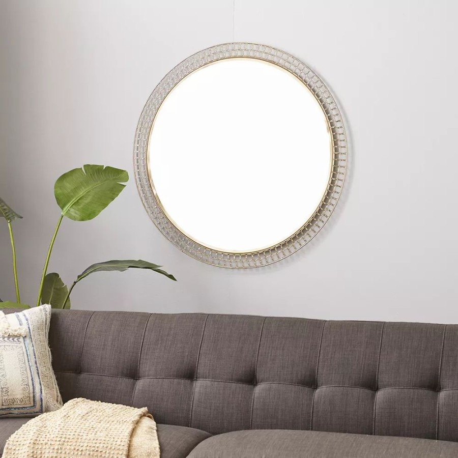 Mirrors * | Stella & Eve Geometric Contemporary Wall Mirror