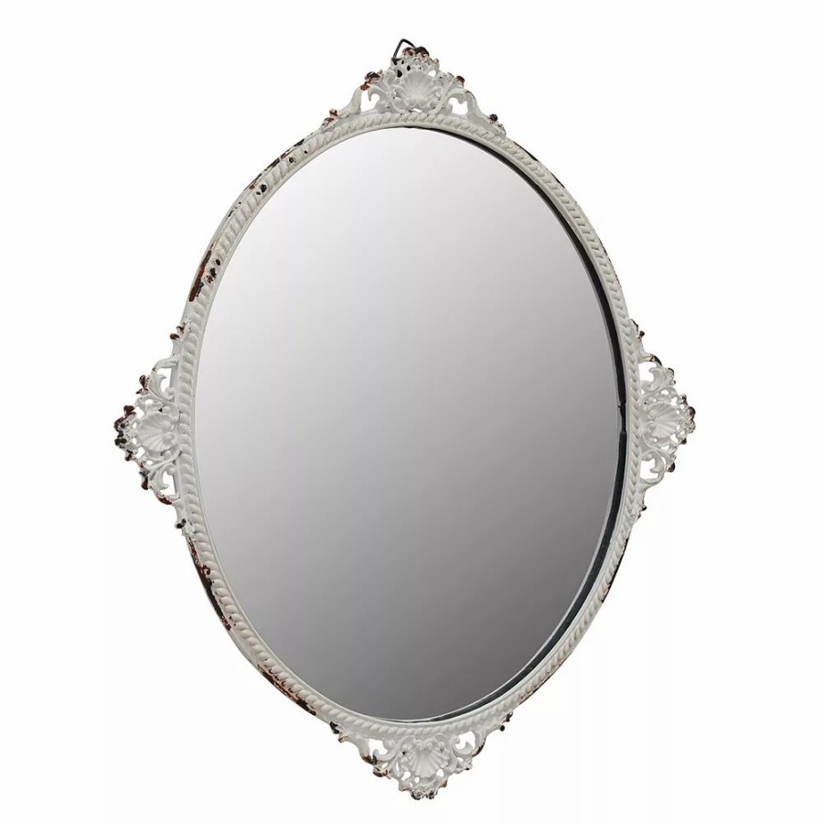 Mirrors * | Stonebriar Collection Decorative Tray & Wall Mirror