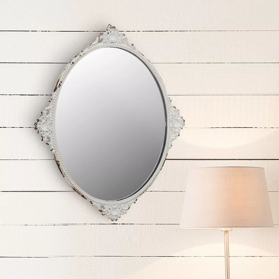 Mirrors * | Stonebriar Collection Decorative Tray & Wall Mirror