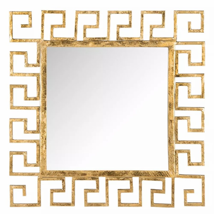 Mirrors * | Safavieh Calliope Greek Key Wall Mirror