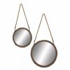 Mirrors * | Stella & Eve Rope Wrapped Wall Mirror 2-Piece Set