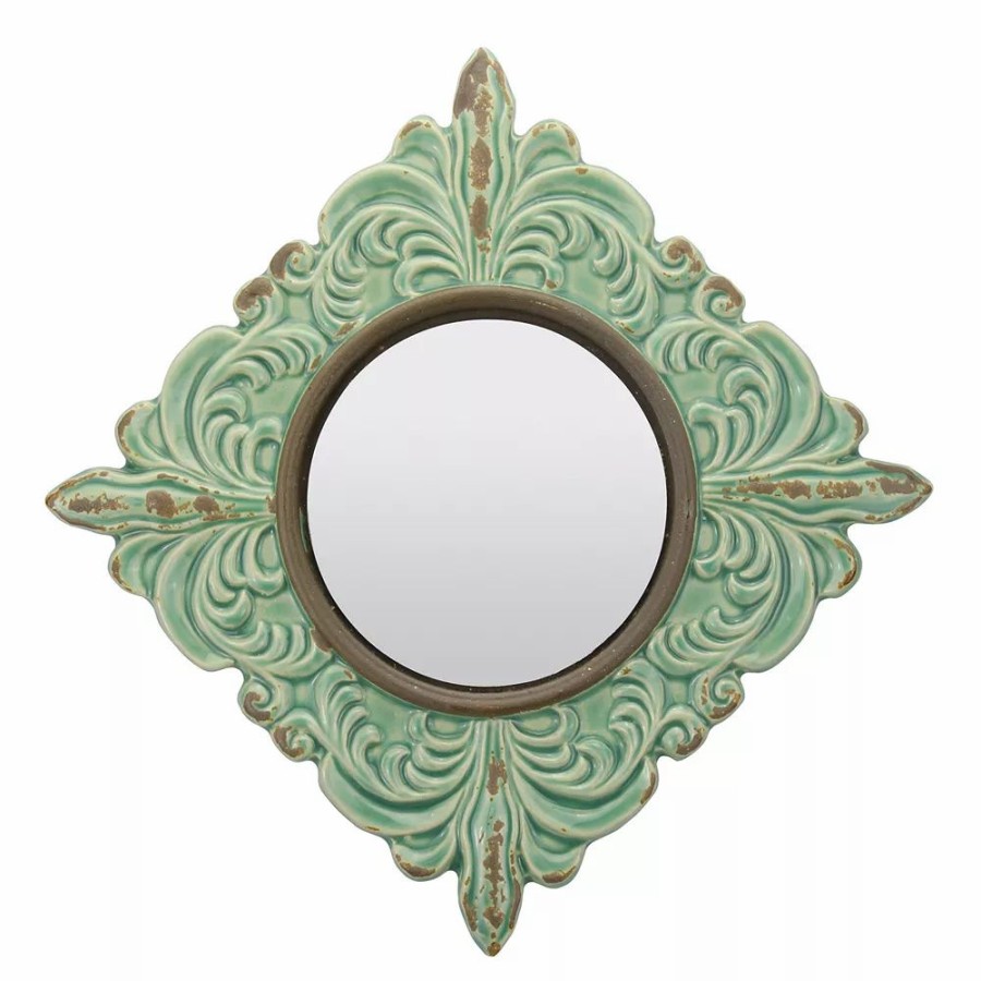 Mirrors * | Stonebriar Collection Diamond Wall Mirror