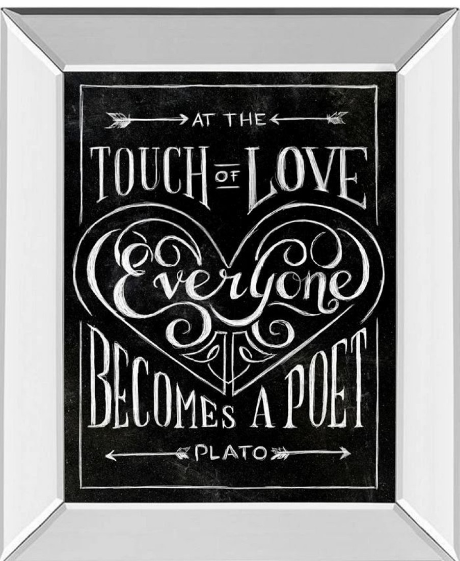 All Wall Decor * | Everyone Becomes By Sundance Studio Mirror Framed Print Wall Art, 22 X 26 Black