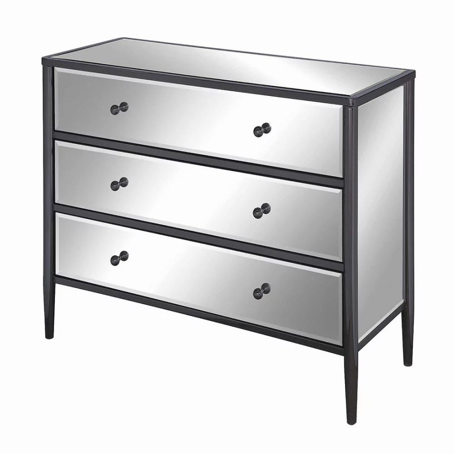 Furniture * | Mirror 3-Drawer Dresser