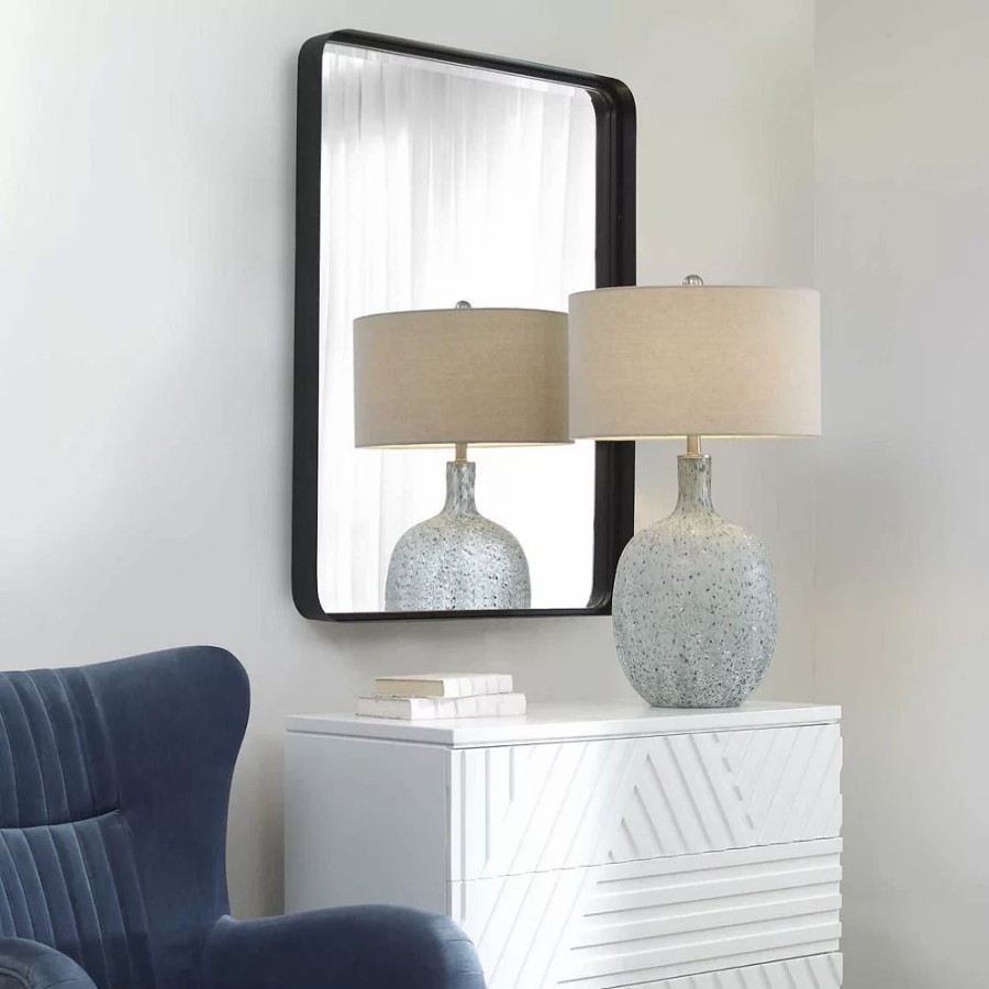 Mirrors * | Uttermost Rounded Rectangle Wall Mirror