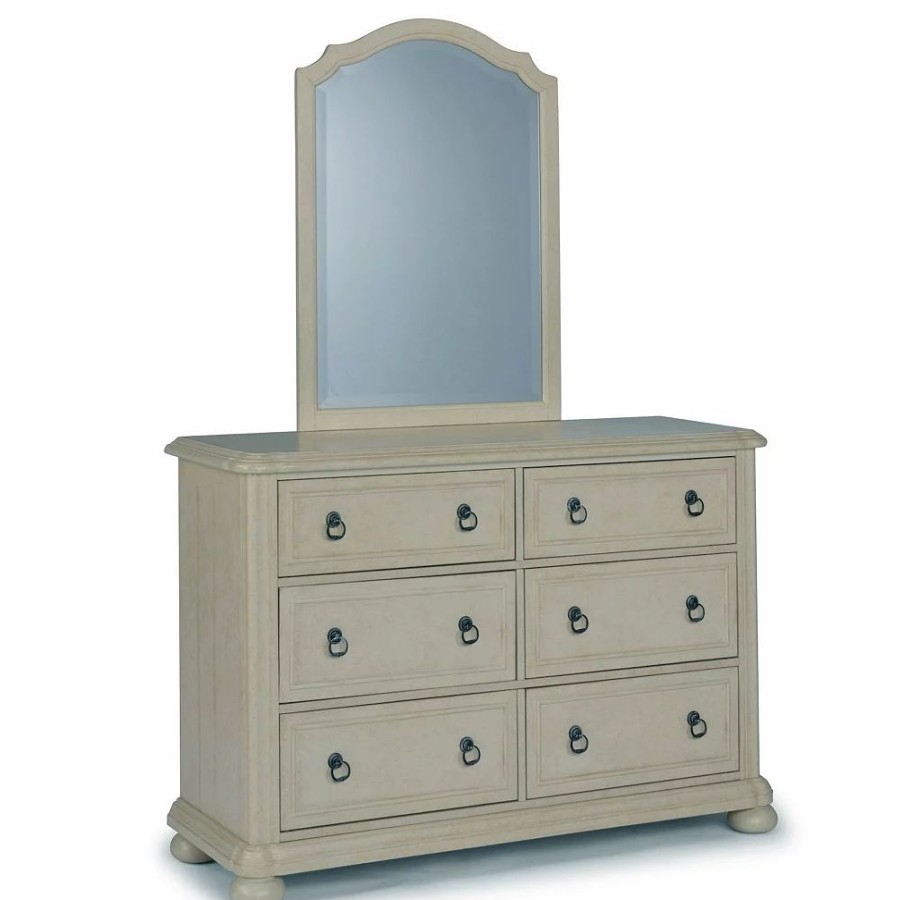 Furniture * | Homestyles Provence 6-Drawer Dresser & Mirror Set