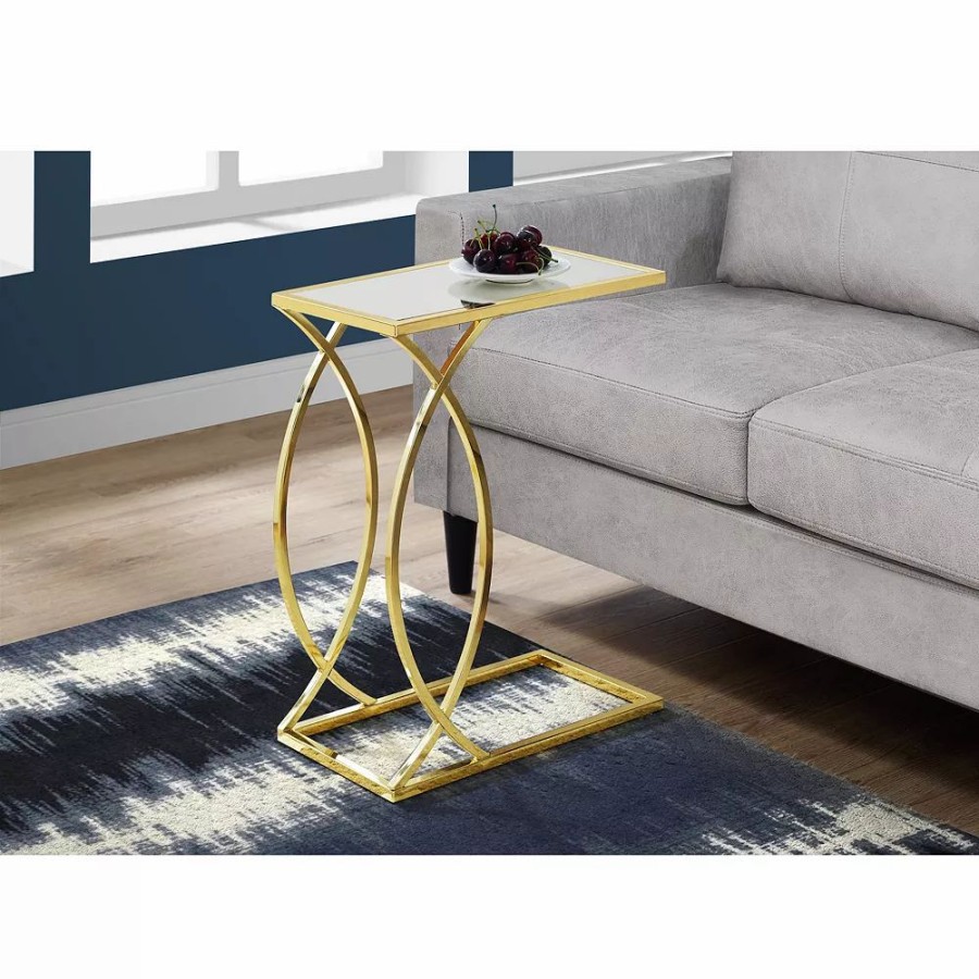 Furniture * | Monarch Mirror End Table