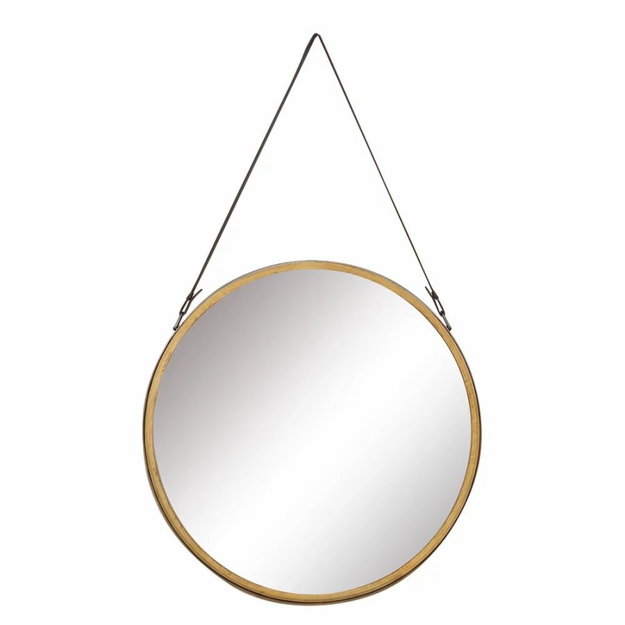 Mirrors * | Stella & Eve Modern Hanging Strap Wall Mirror