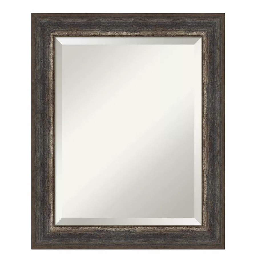 Mirrors * | Amanti Art Alta Rustic Framed Bathroom Vanity Wall Mirror