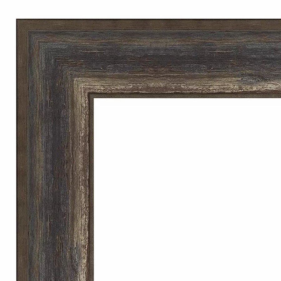 Mirrors * | Amanti Art Alta Rustic Framed Bathroom Vanity Wall Mirror