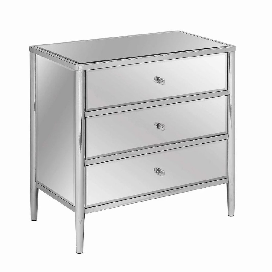 Furniture * | Hollywood Mirror 3-Drawer Dresser